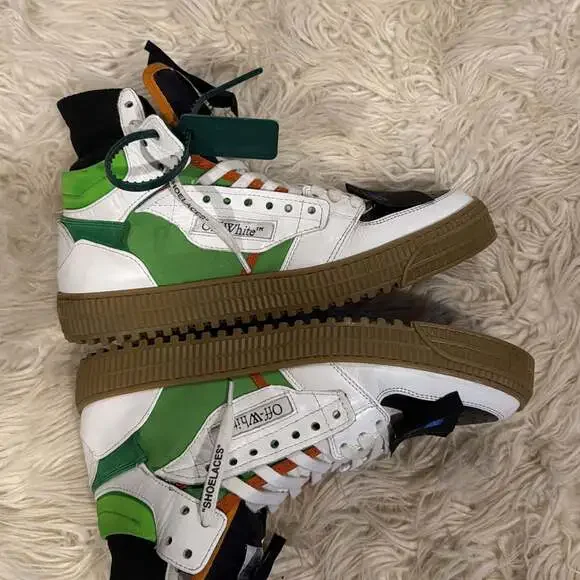 Off-White Off-Court 3.0 White Green High-Top Sneaker – ,